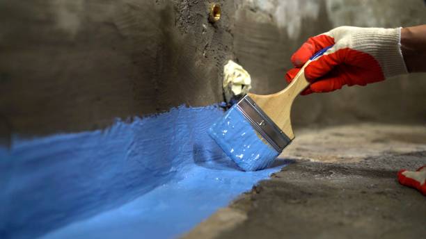 Commercial Waterproofing project at a Flanders, NJ business property by SJ Waterproofing Pros